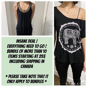 Hi, I am moving out and I’m doing an insane deal to sell my clothes.